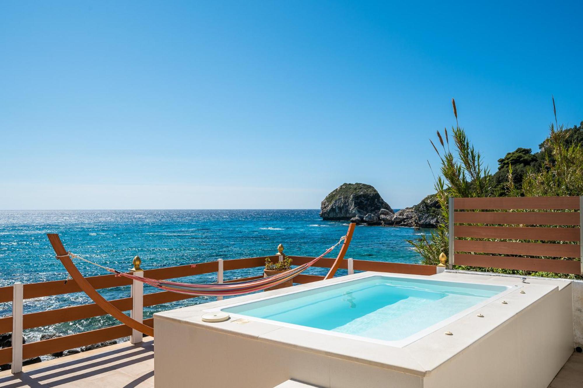 Villa Renata & Villa Filippos With Private Plunge Pool By Konnect Agios Gordios (Corfu) Exterior foto